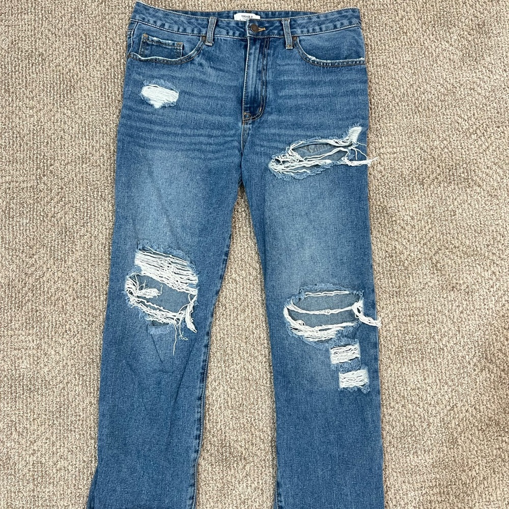 ripped jeans